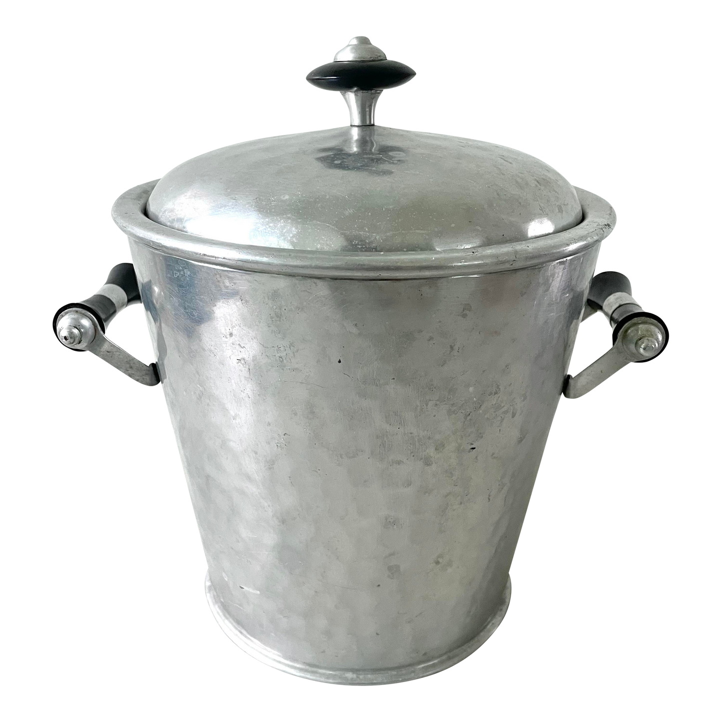 Vintage Aluminum Ice Bucket, Made in Spain