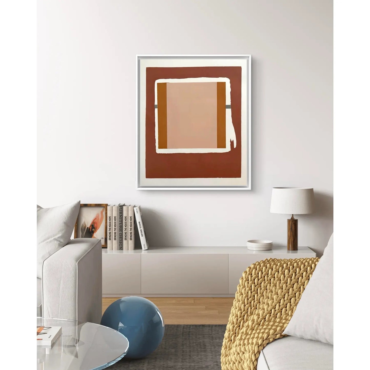 Barbara Beck 1971 Silkscreen Print on Paper, Framed