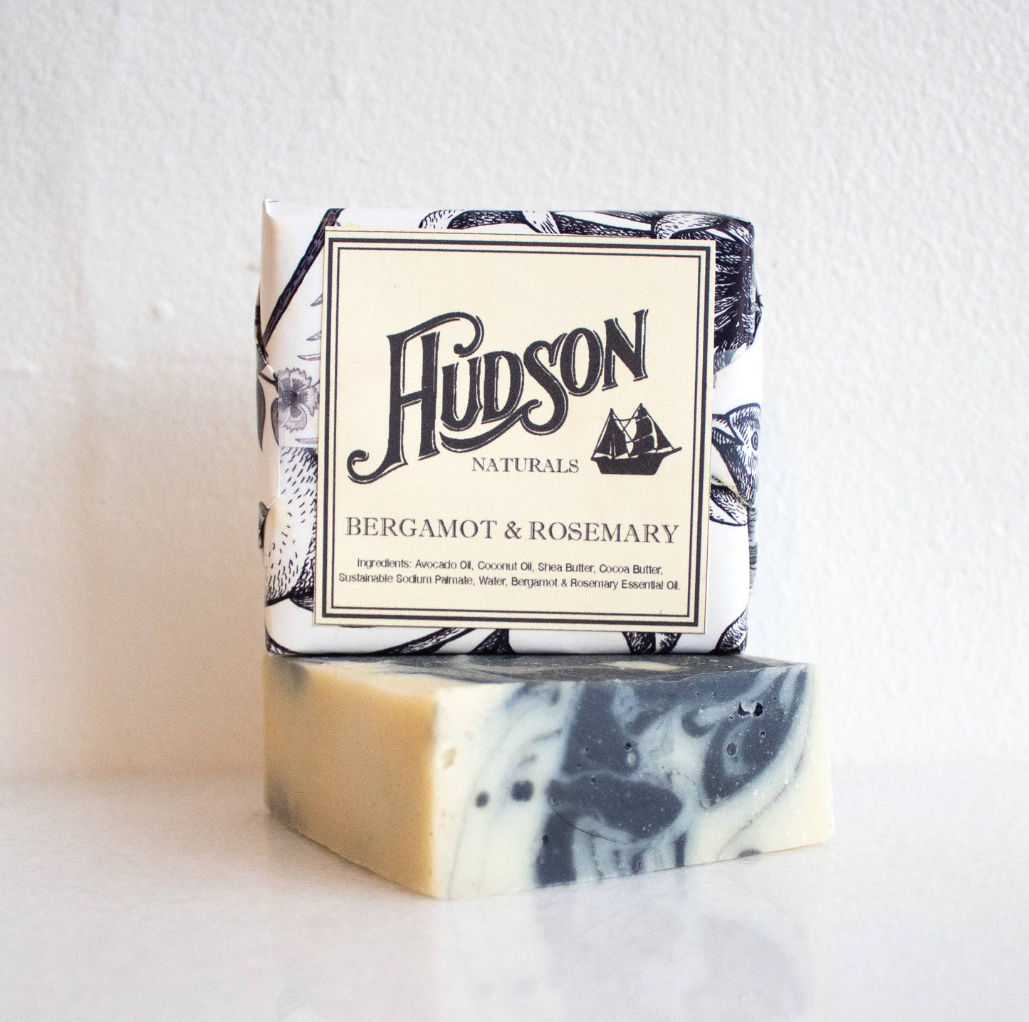 Hudson Naturals - Jabón de Romero y Bergamota