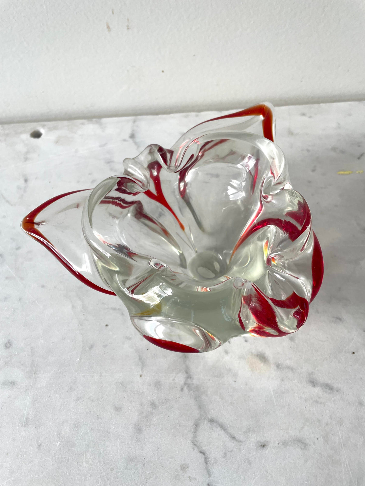 Vintage Mid-Century Murano Glass Ashtray