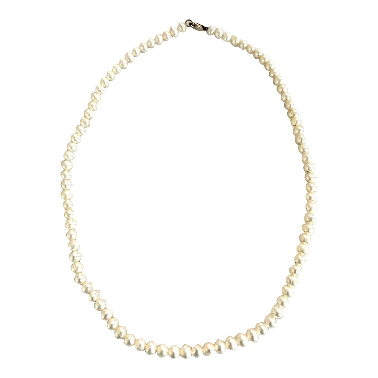 Collar de perlas cultivadas de estilo vintage