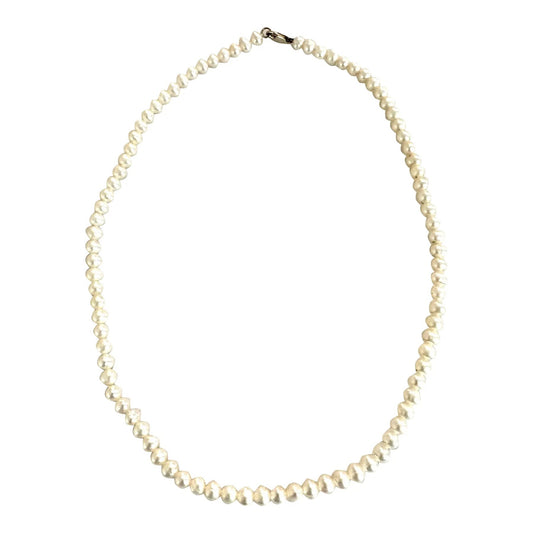 Collar de perlas cultivadas de estilo vintage