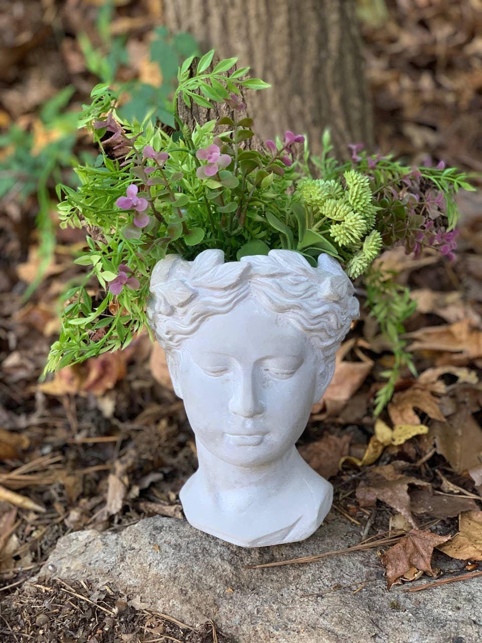 Vagabond Vintage - Women Head Planter: Small