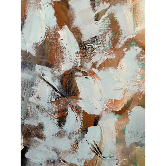 Matthew Izzo Painting Oil and Acrylic on Canvas Titled Snow Fall