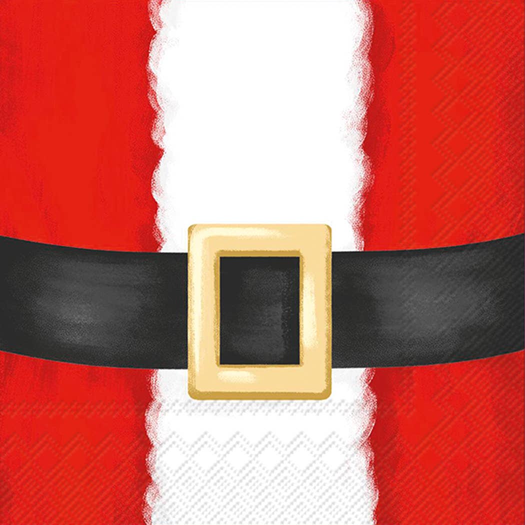 Boston Int. - Santa Suit Christmas Paper Cocktail Napkin
