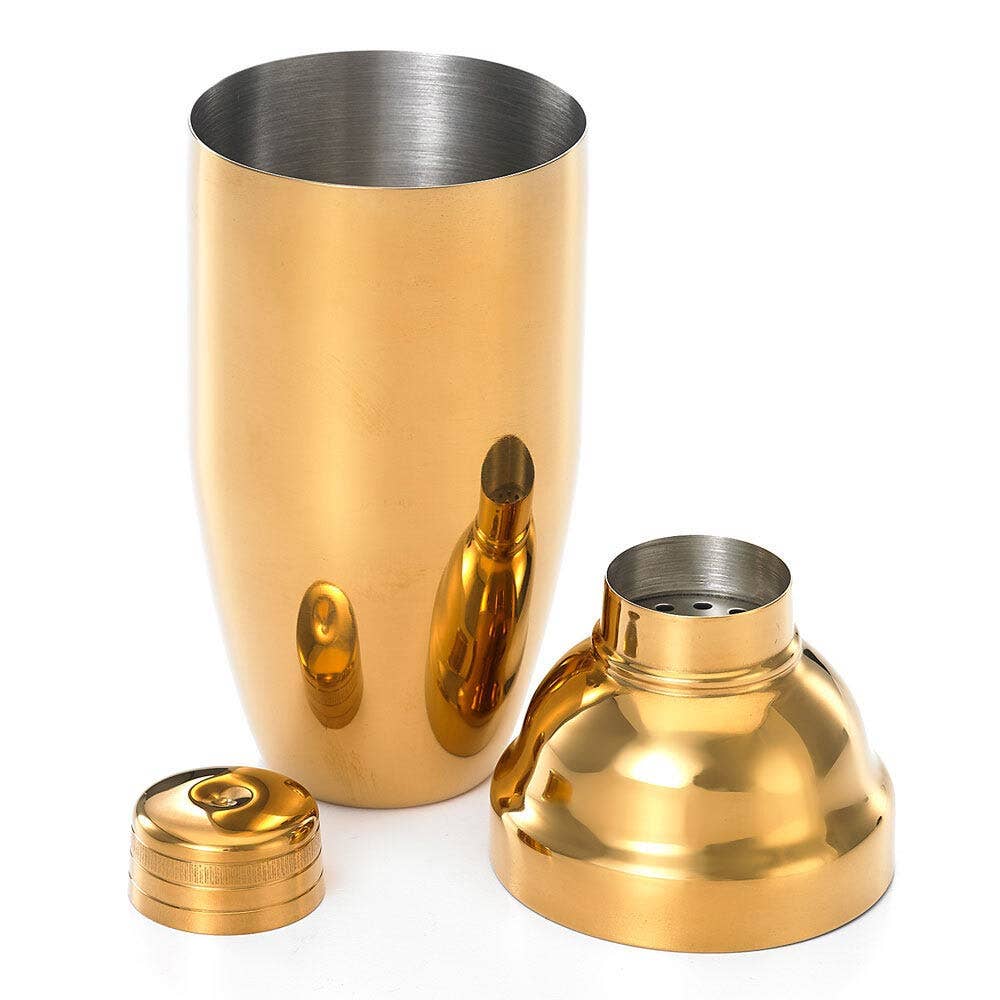 Barfly Cocktail Shaker, 24 oz, Gold