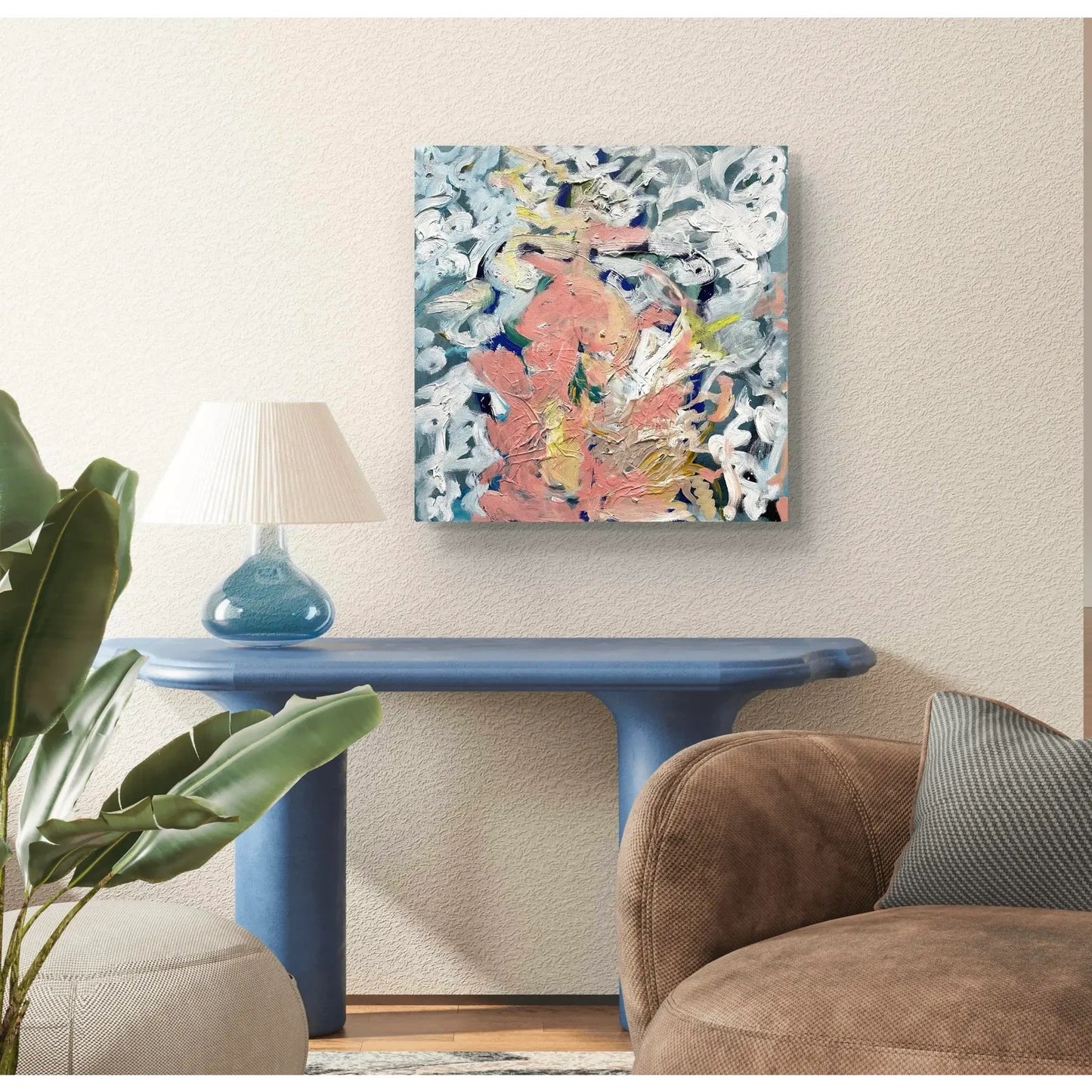 Matthew Izzo Oil Painting on Canvas, Titled Listening