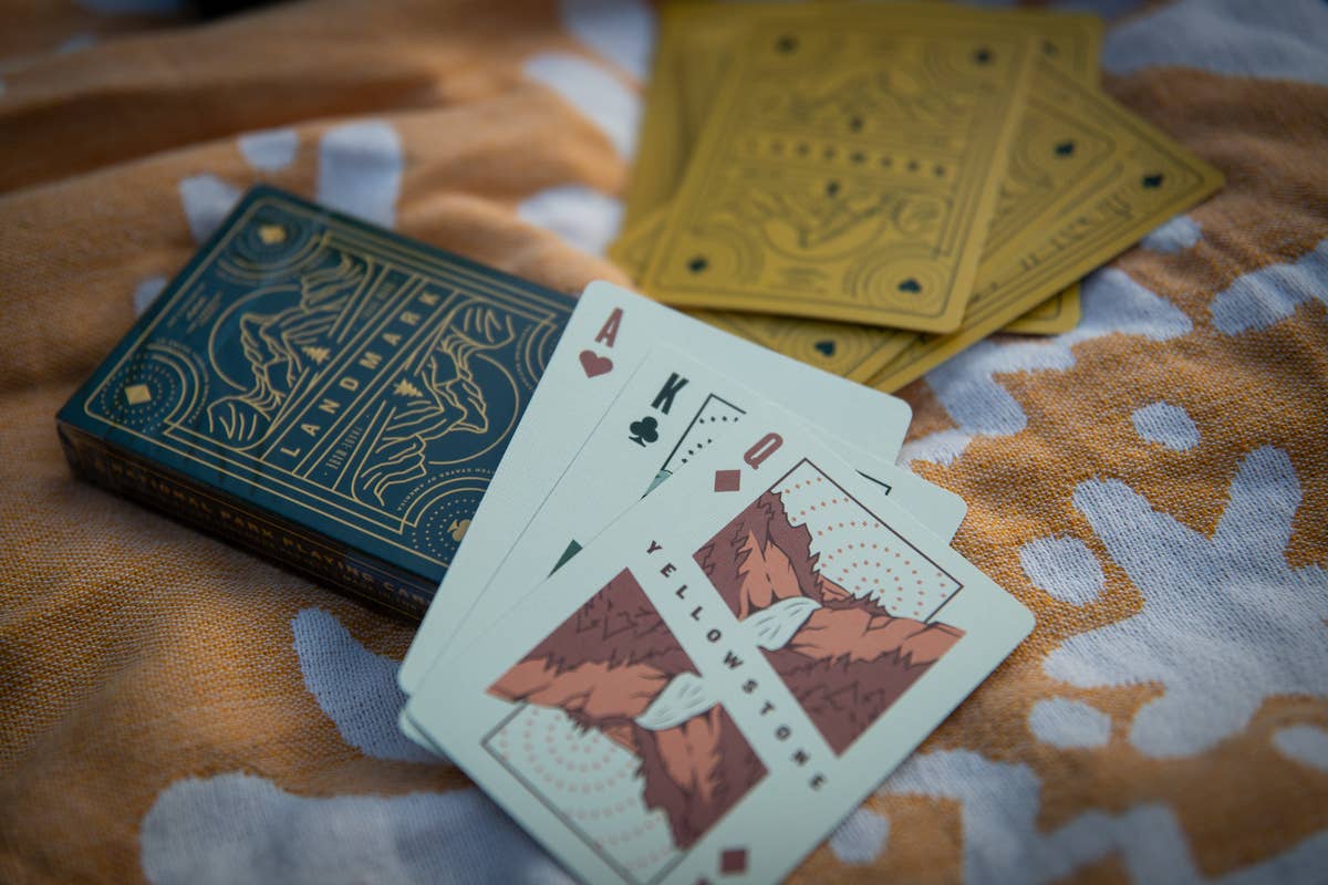 Landmark Project - National Parks Playing Cards