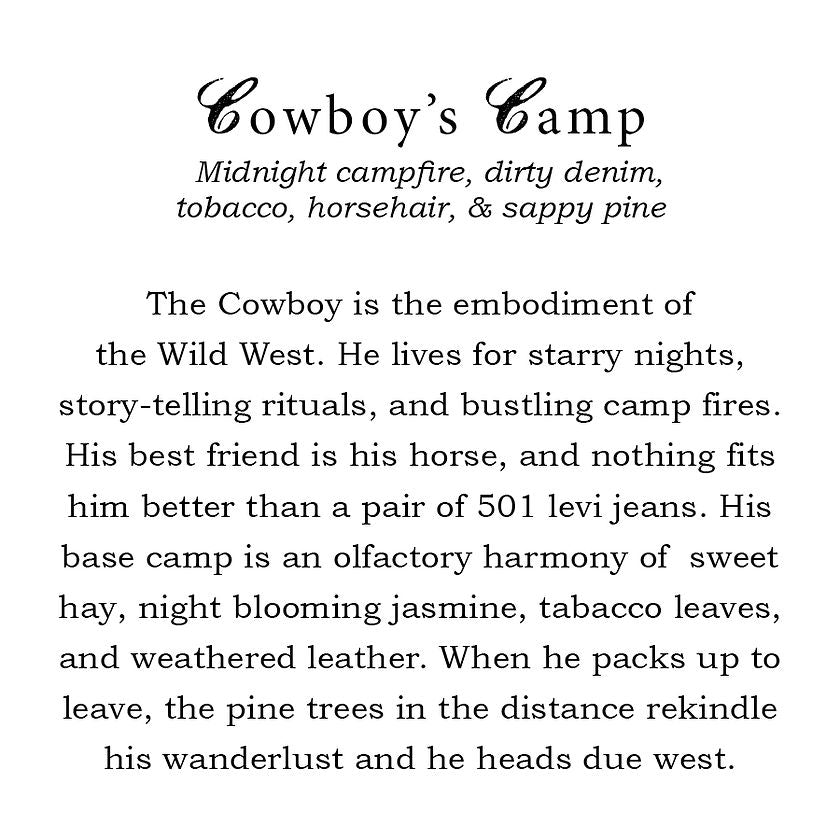 Austin Press - Cowboy's Camp Candle
