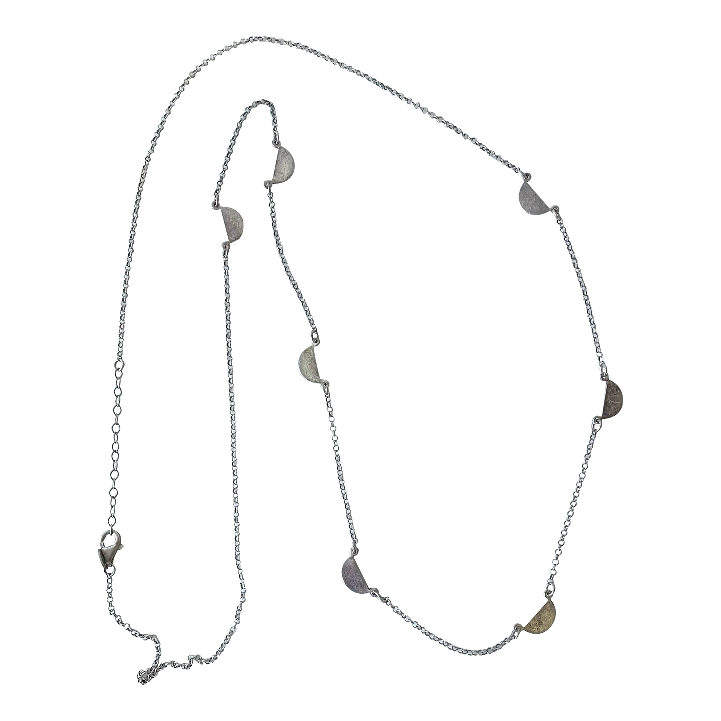 Dyadema Sterling Silver Italy Chain Necklace