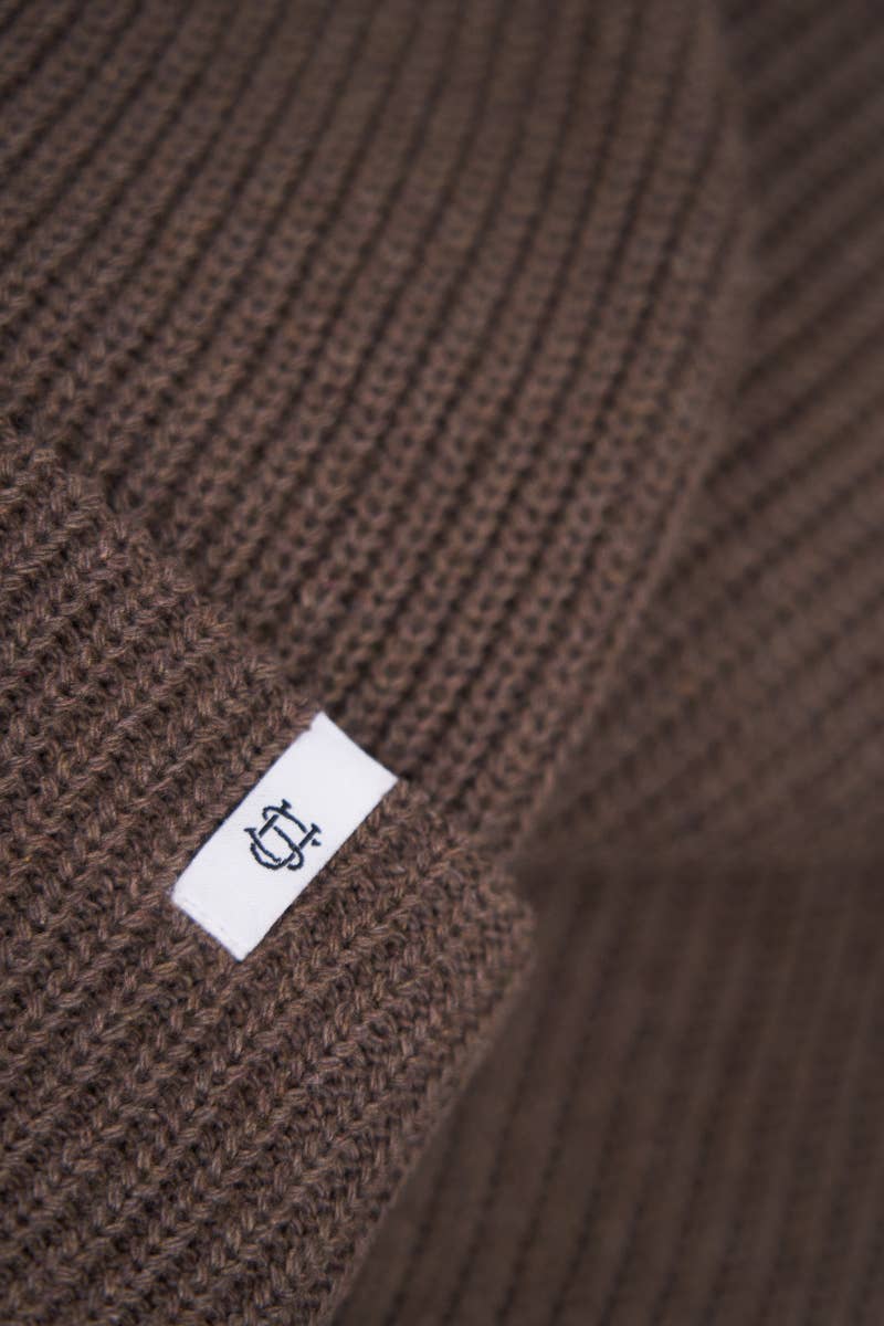 Upstate Stock - Gorro de lana Earth de algodón reciclado