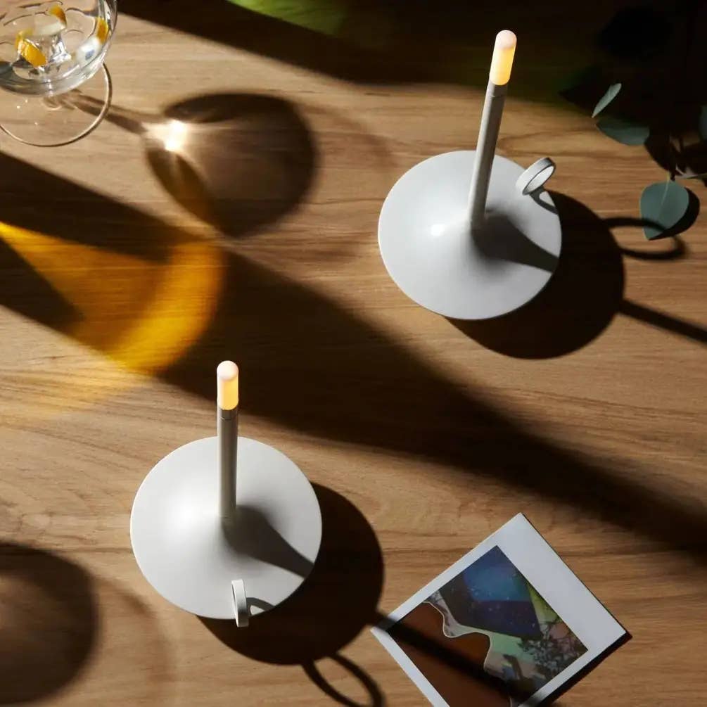 B+F - Portable Candle Lantern: Black