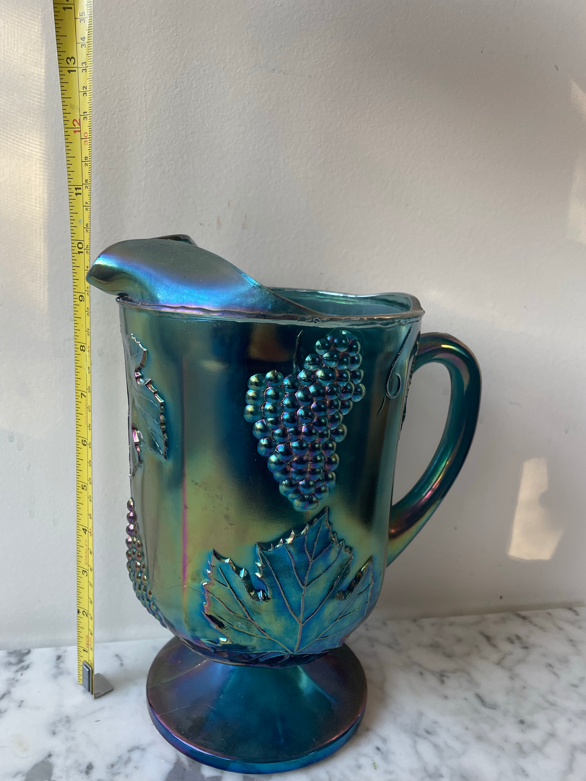 Vintage Indiana Carnival Glass Pitcher