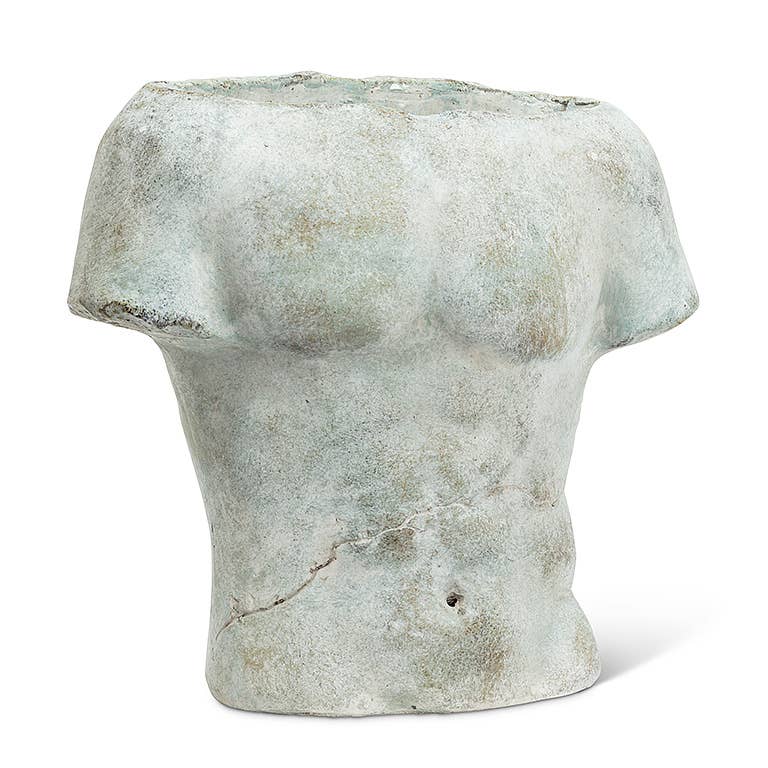 Abbott - Male Torso Planter-9"H-432