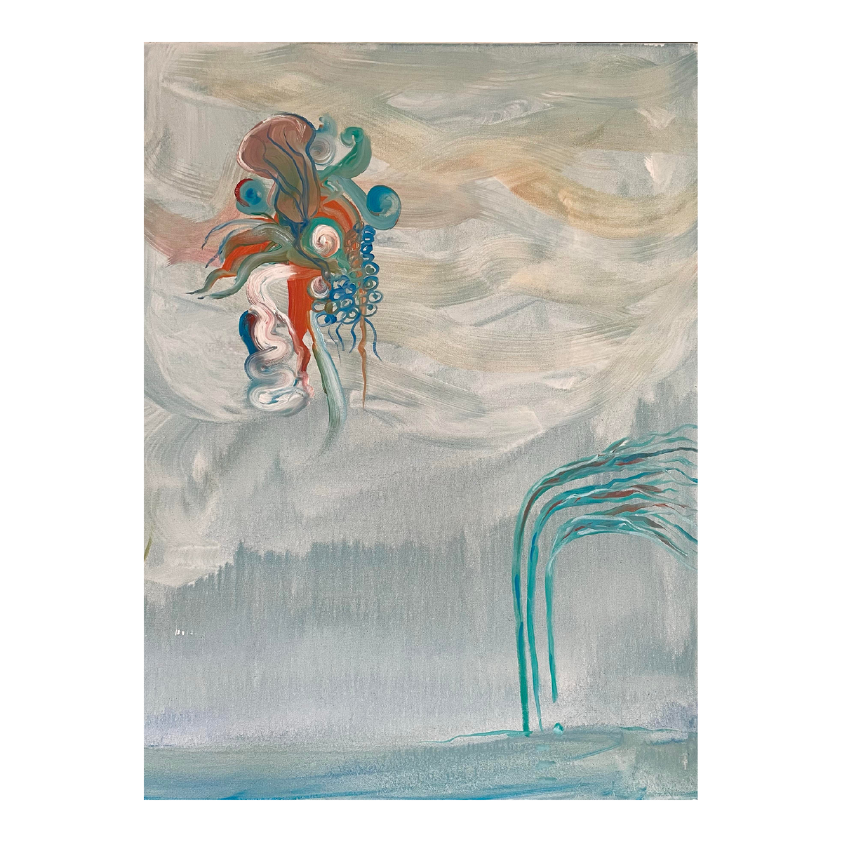 Matthew Izzo, Flowers in Wind — Blooming