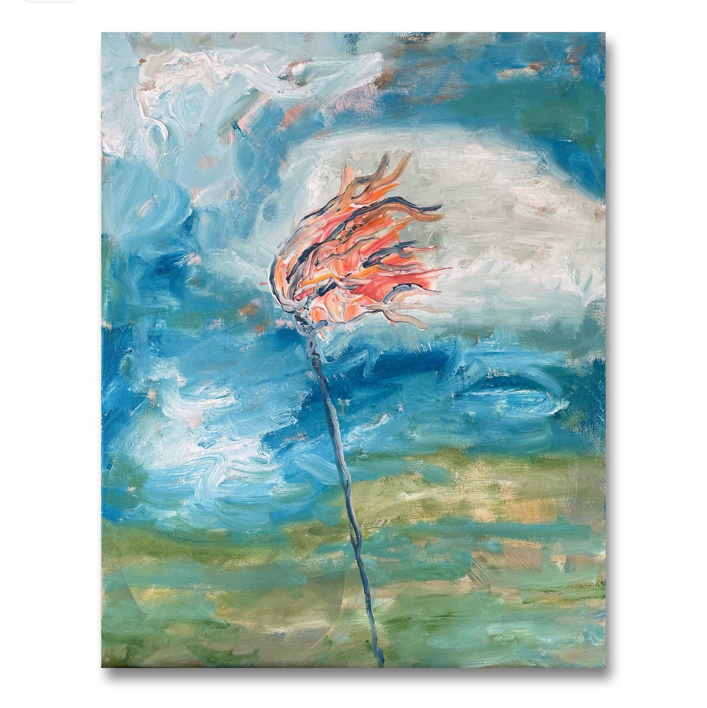 Matthew Izzo, Flowers in Wind Series — No. 2