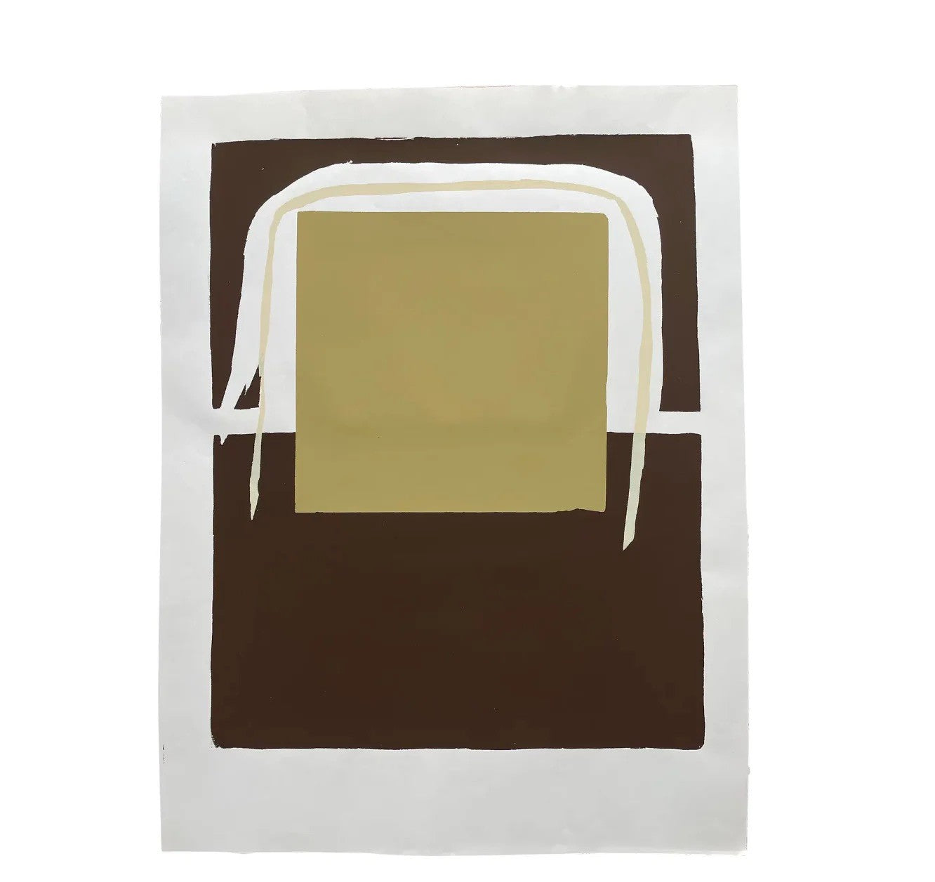 Barbara Beck 1969 Woodblock Print, Edition of 20