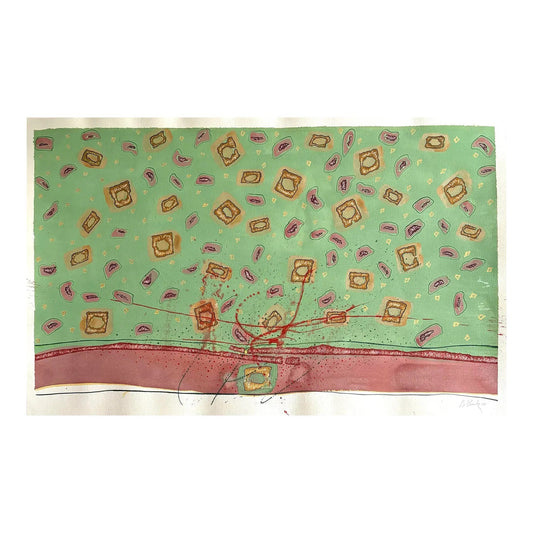 Barbara Beck 2003 Painting on Paper - Signed/Dated