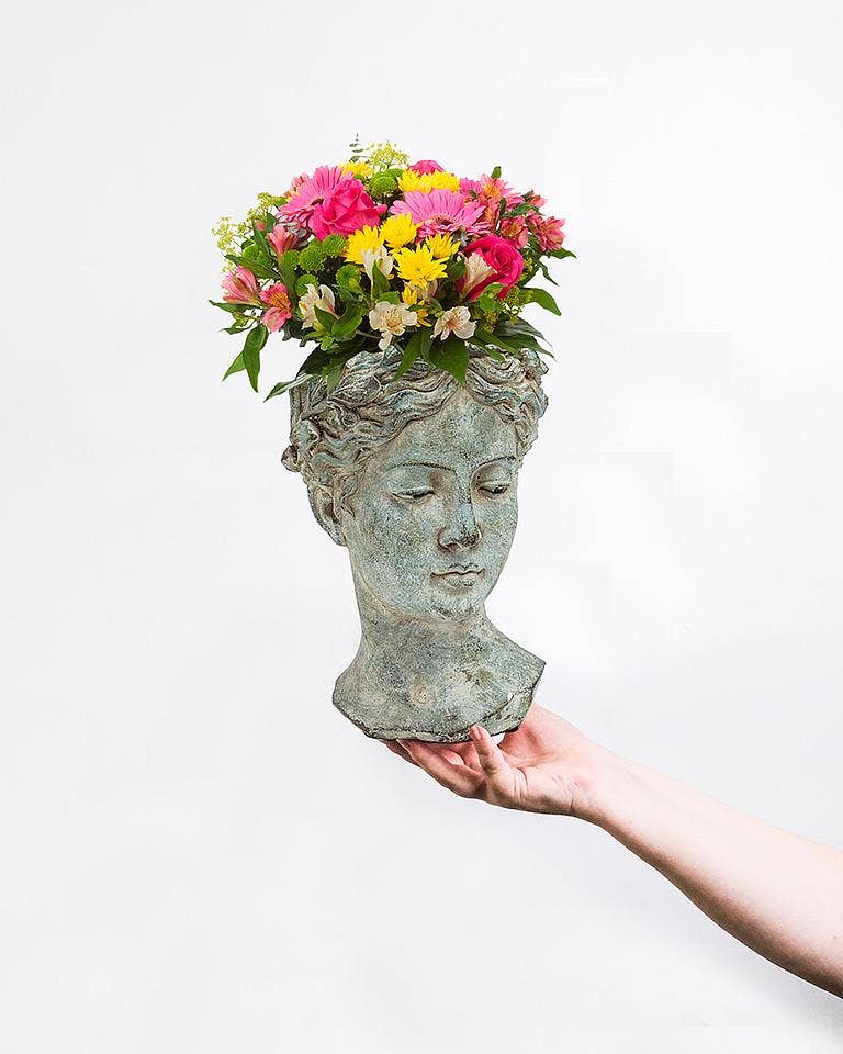 Abbott - Women Head Planter: Small (8.5"H)
