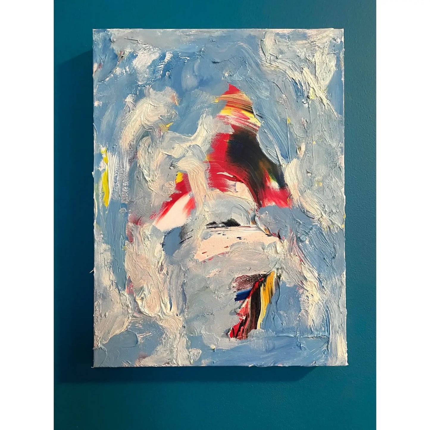 Matthew Izzo Oil Painting on Canvas Titled Mountain Festival