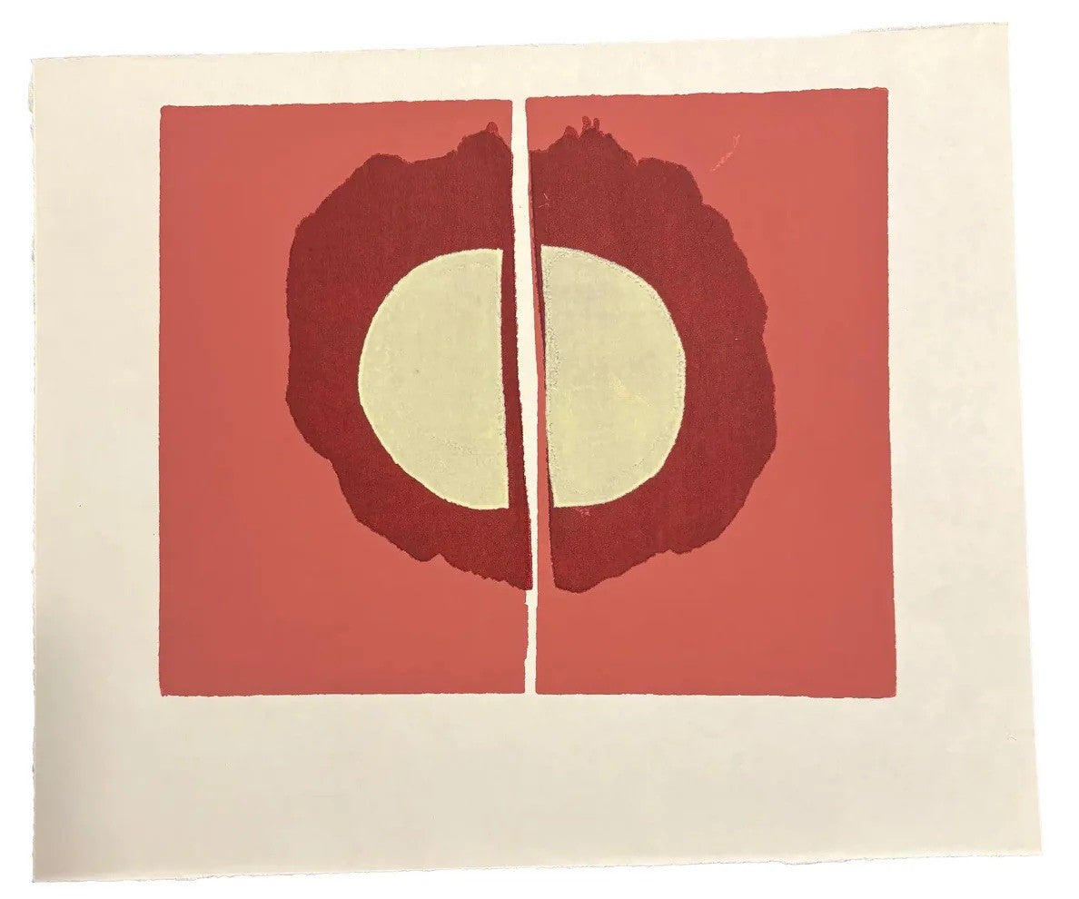 Barbara Beck 1969 Screen Print #1 on Paper