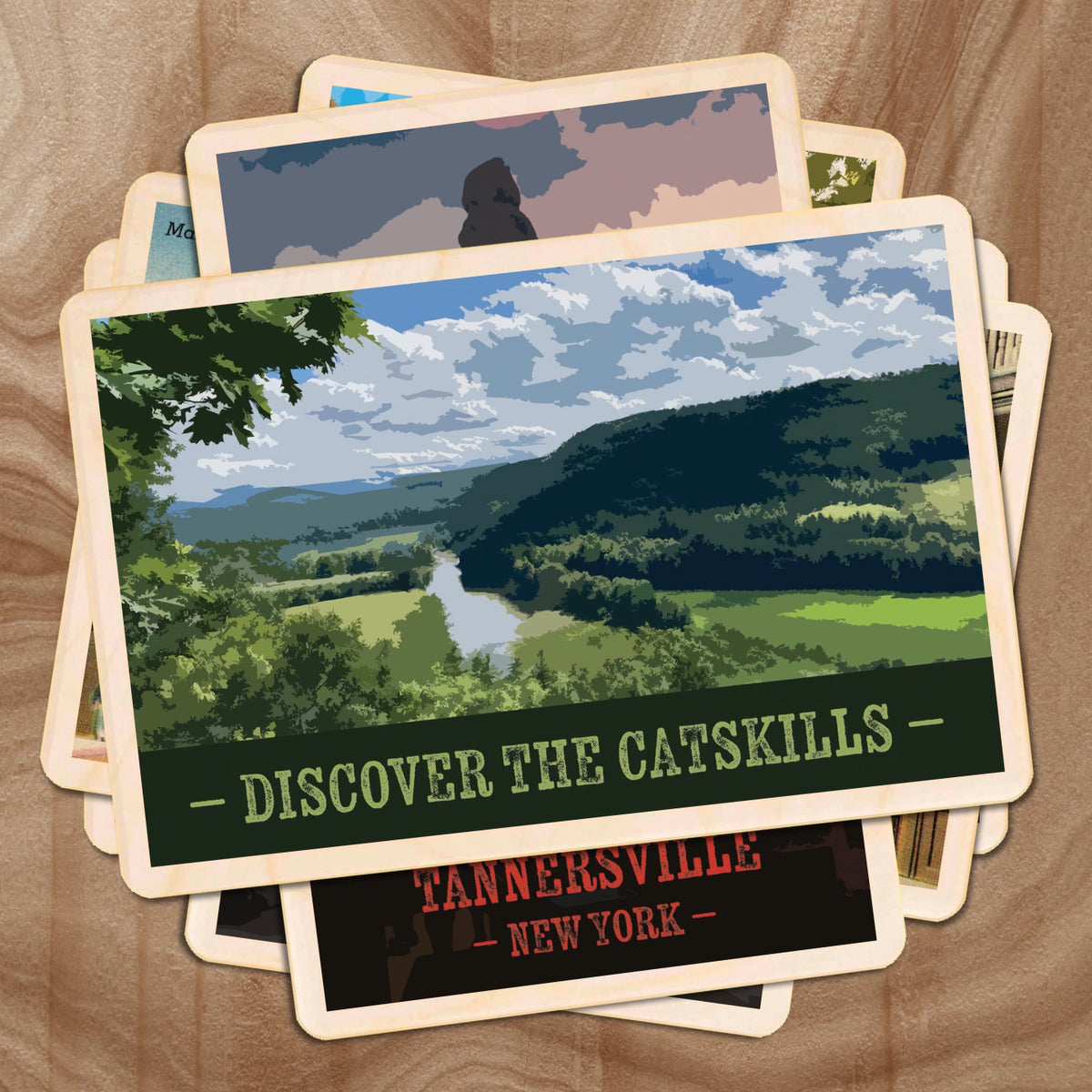 Bespoke Catskills Wooden - Postcards