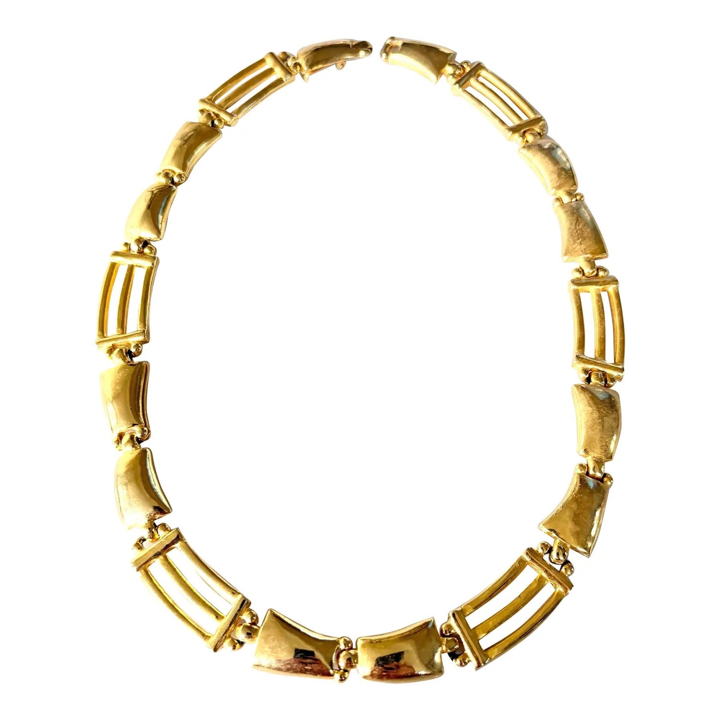 Vintage Goldtone Collar Necklace