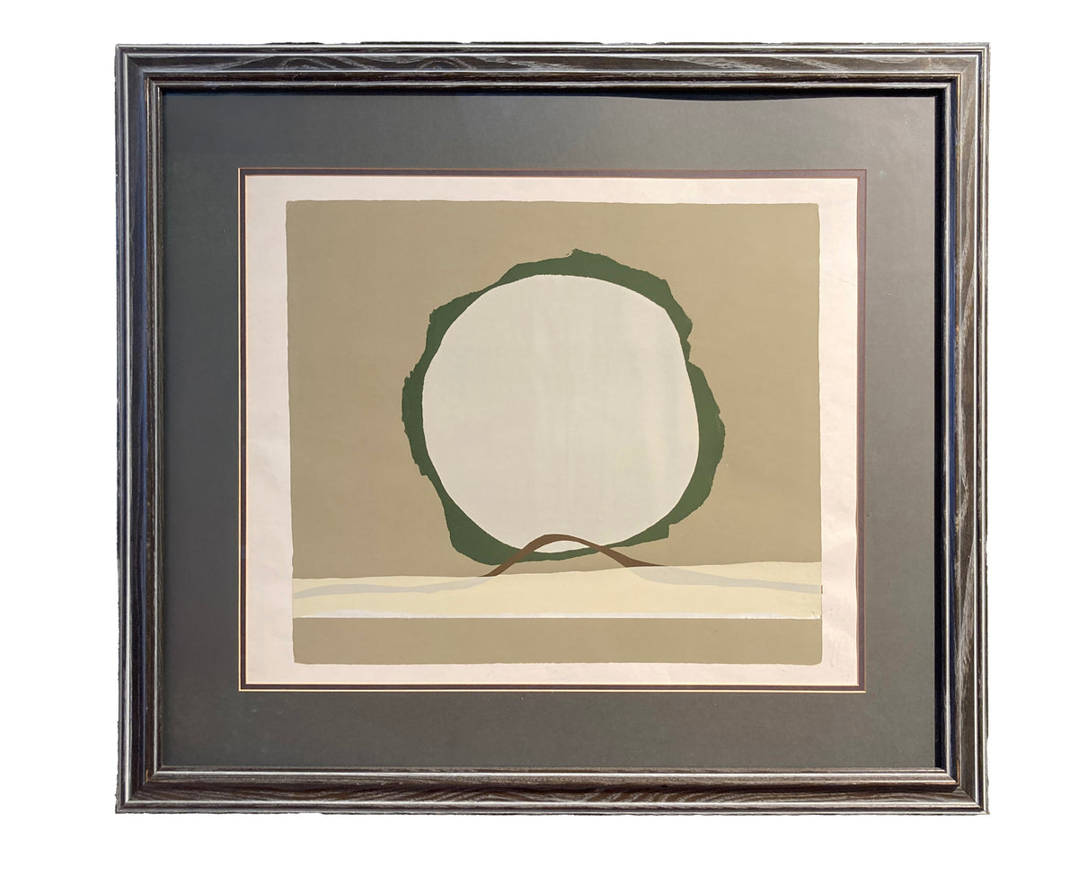 Barbara Beck, 1971 Screenprint, 32.5 x 28.5 Inches, Framed