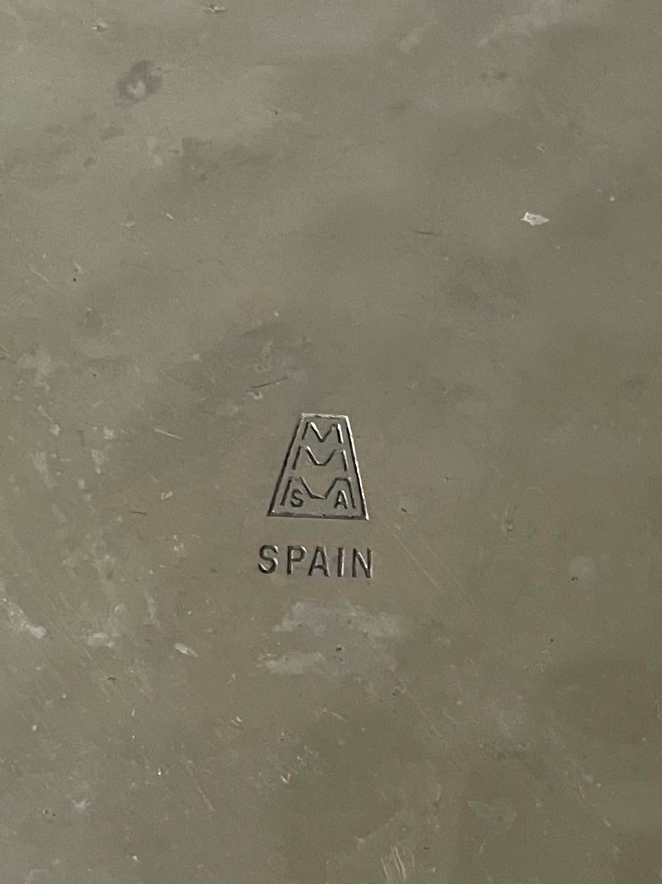 Vintage Aluminum Ice Bucket, Made in Spain