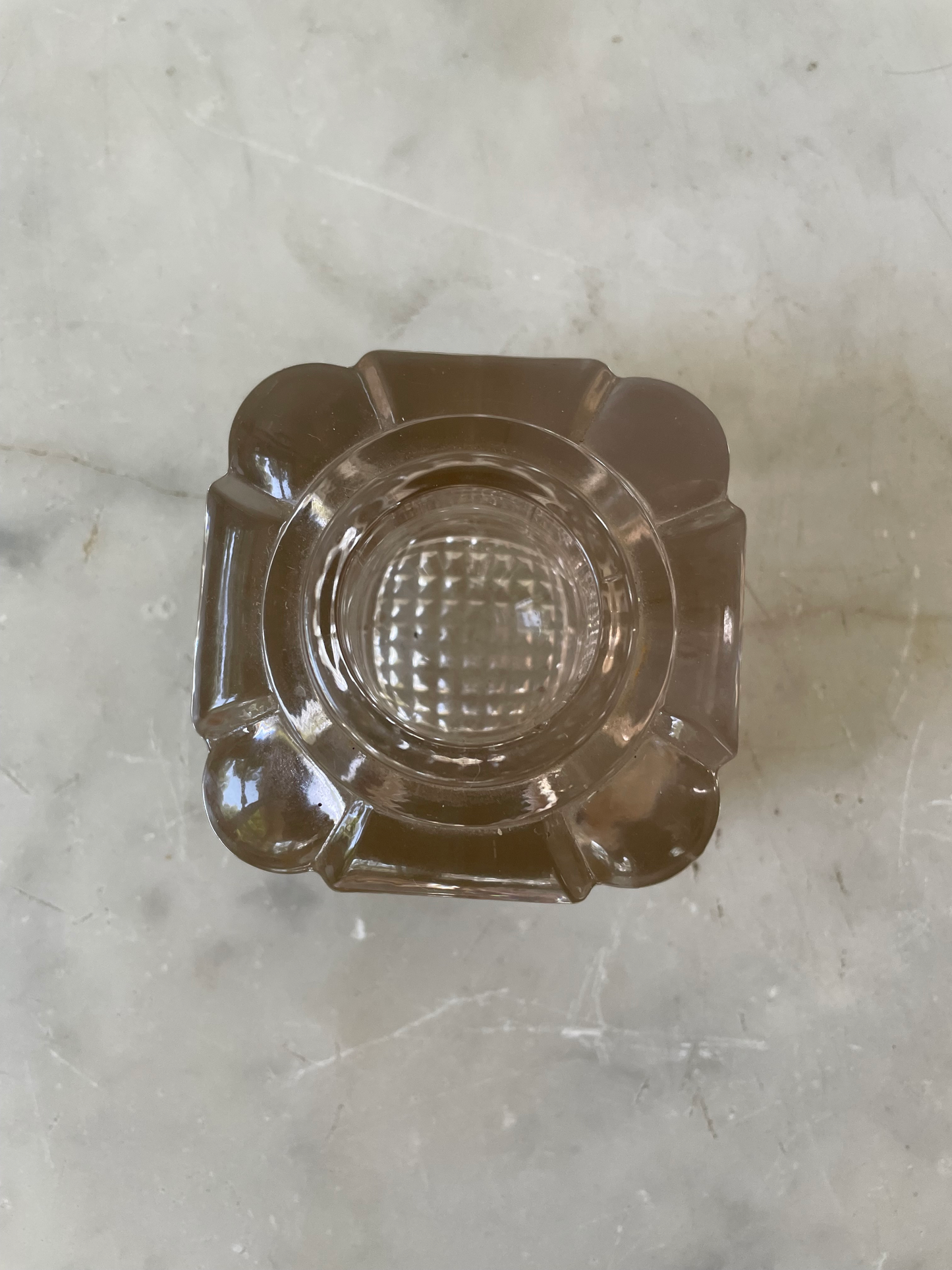 Late 19th Century Inkwell Glass Holder