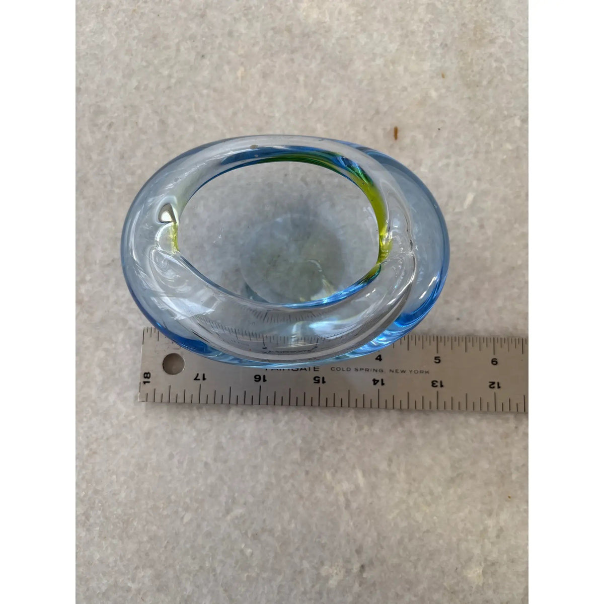 MCM Marano Glass Pale Blue Bowl