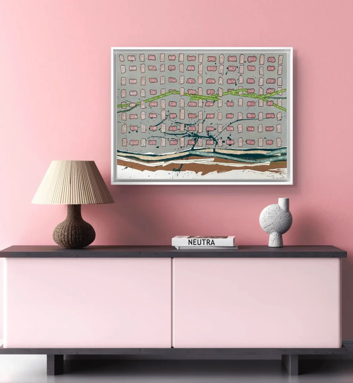 Barbara Beck 2009 Pintura abstracta en acuarela sobre papel