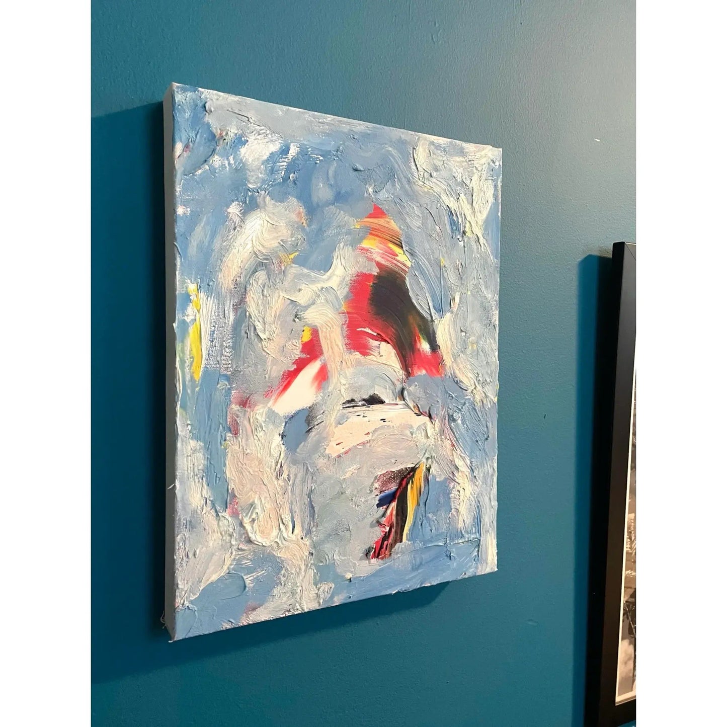 Matthew Izzo Oil Painting on Canvas Titled Mountain Festival