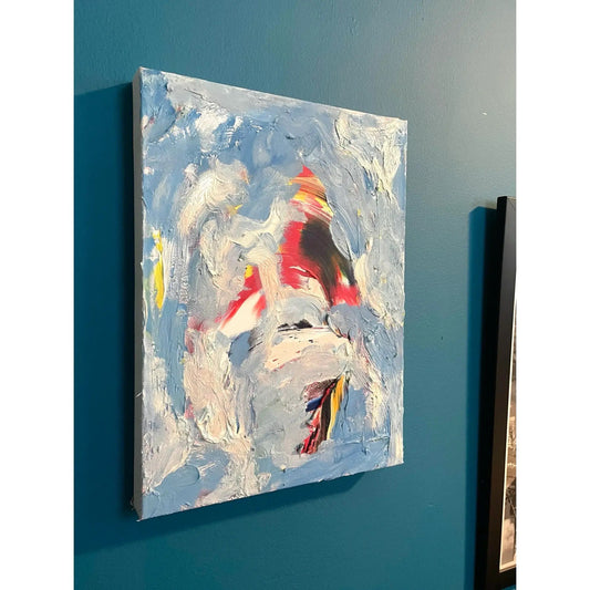 Matthew Izzo Oil Painting on Canvas Titled Mountain Festival