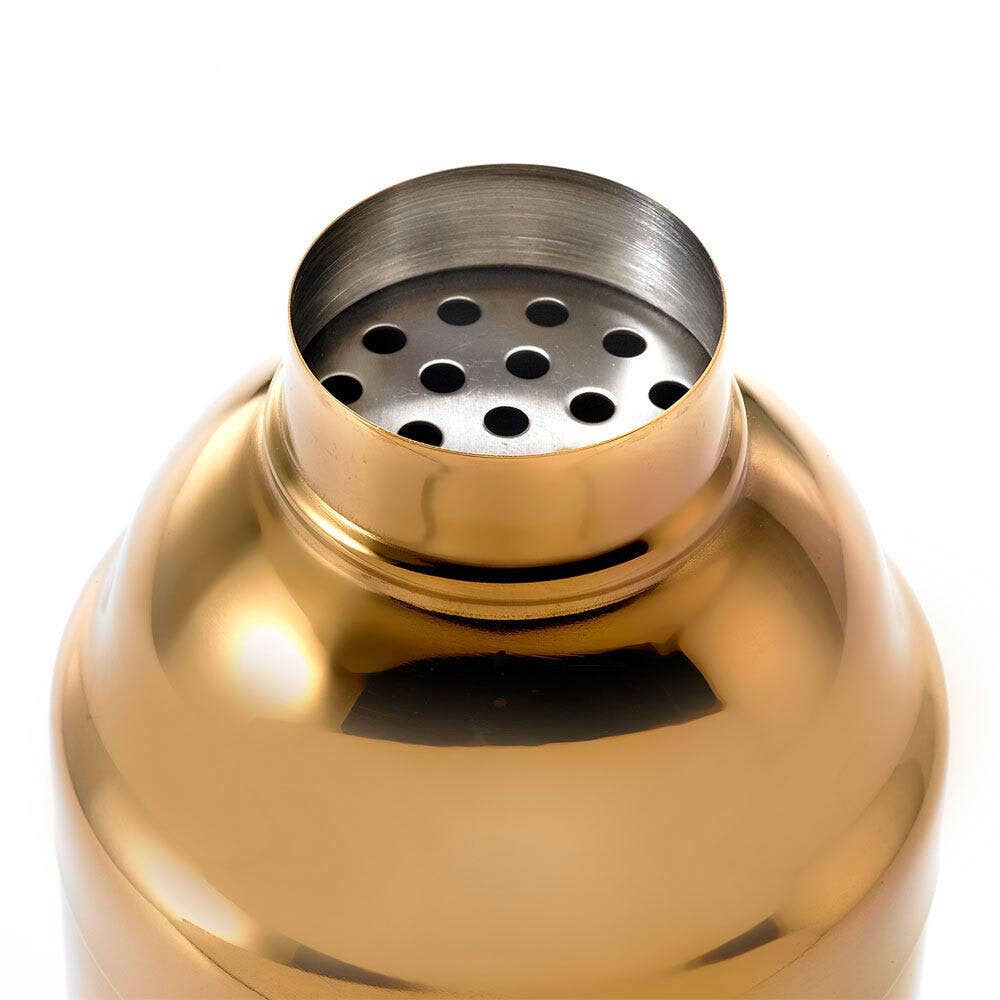 Barfly Cocktail Shaker, 24 oz, Gold