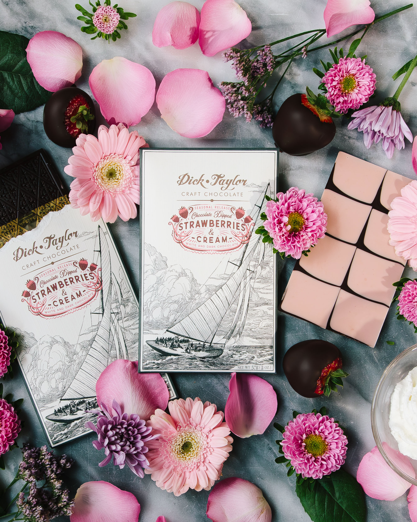 Dick Taylor - Fresas y crema bañadas en chocolate