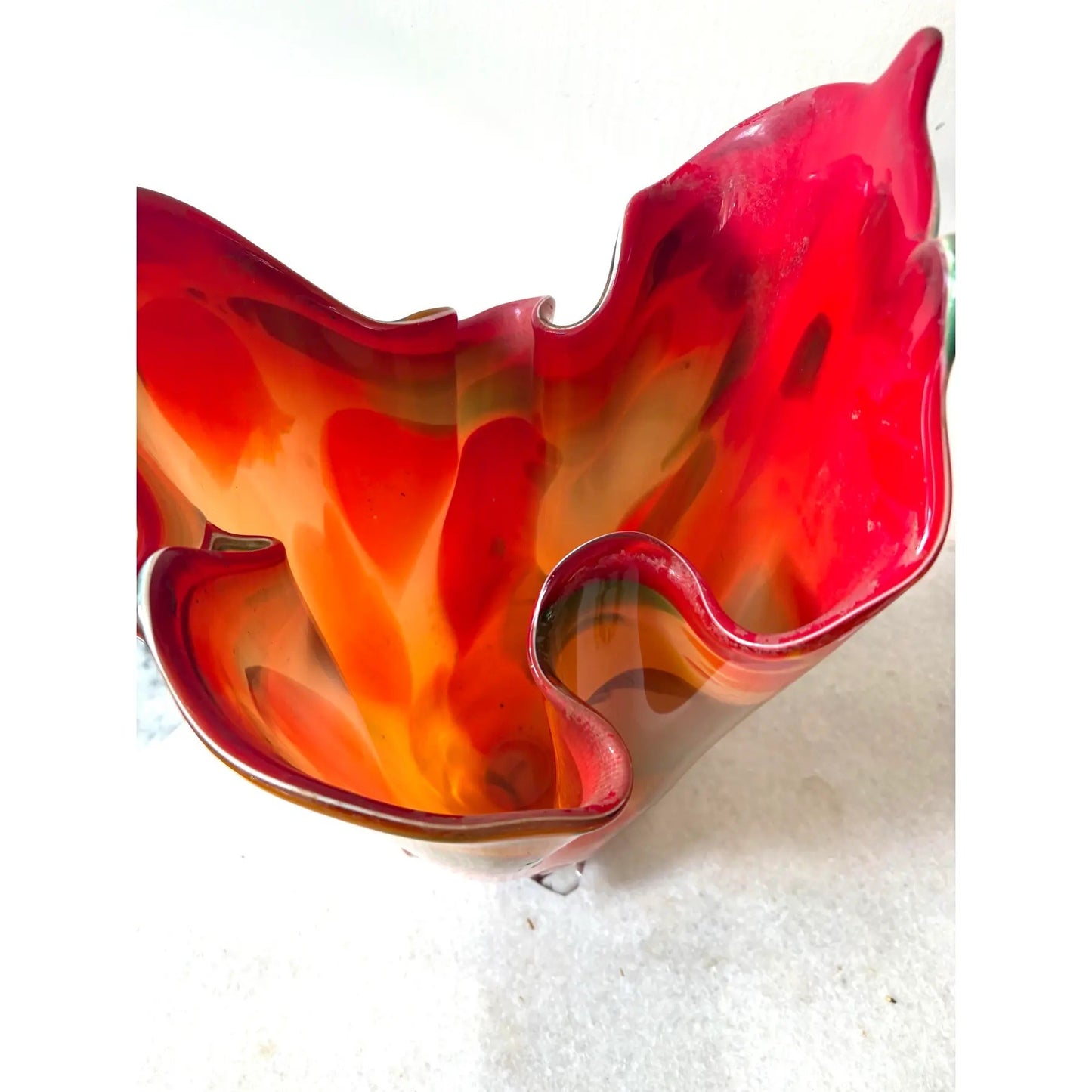 Mid-Century Modern Color, Colorful Murano Art Glass Sculpture