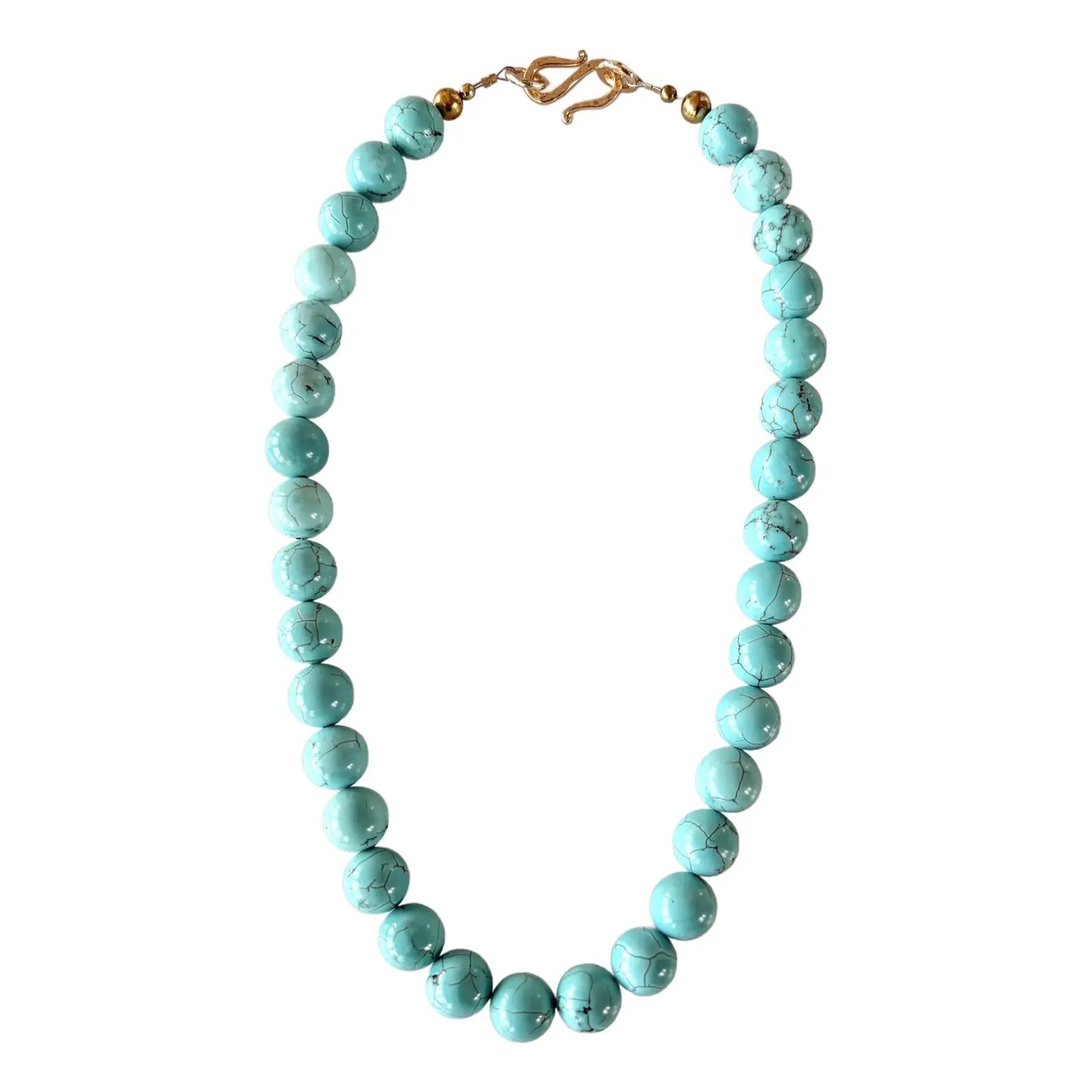 Turquoise Beaded Necklace - Designed by Matthew Izzo