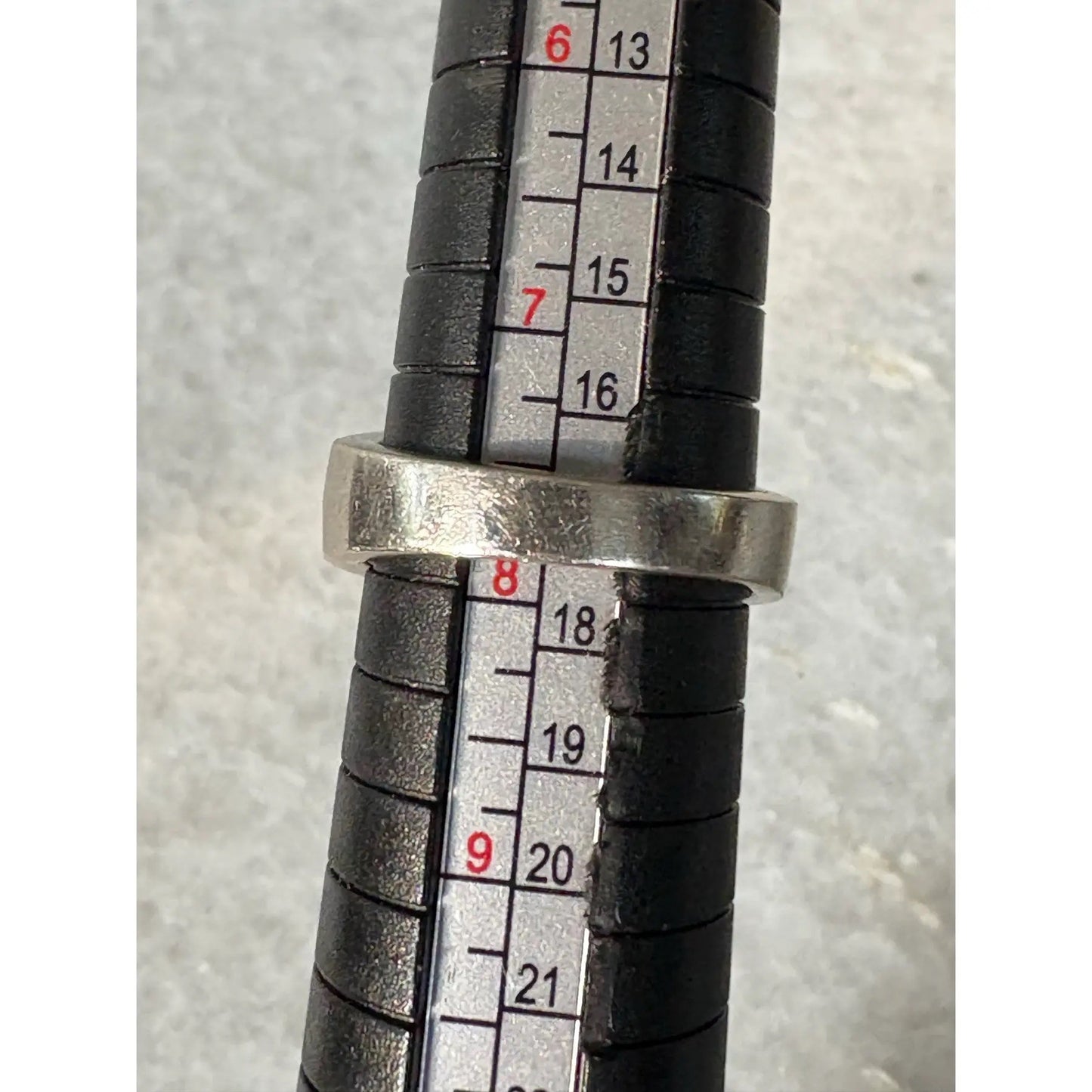 Anillo antiguo de plata esterlina y turquesa