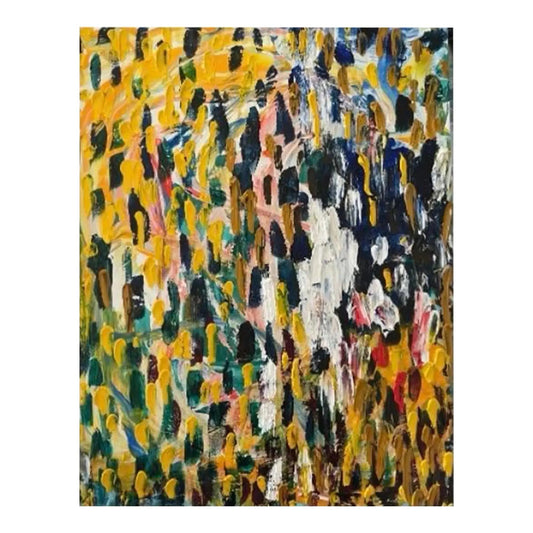 Matthew Izzo Abstract Oil Painting on Canvas, Titled Valley Stream