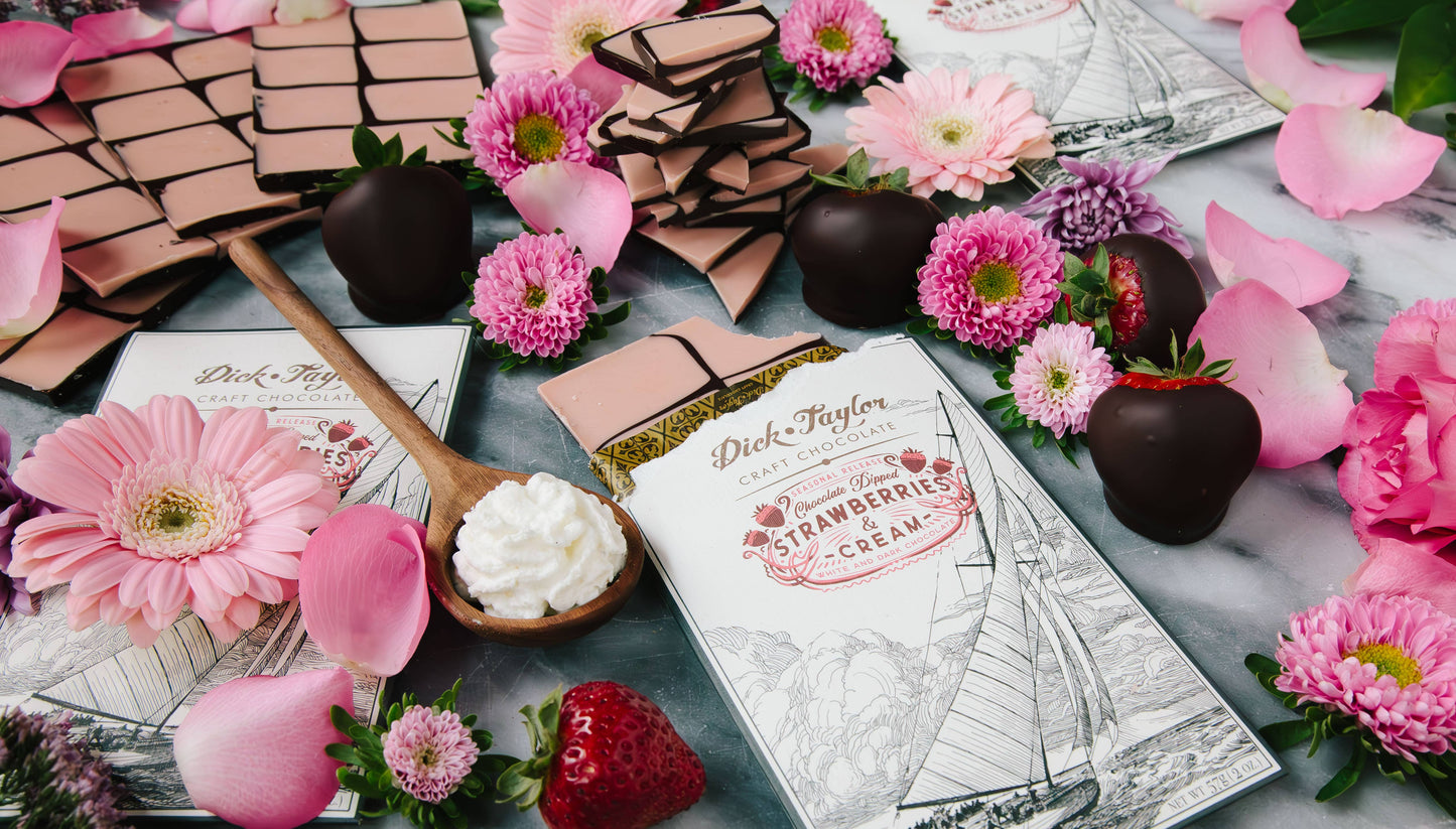 Dick Taylor - Fresas y crema bañadas en chocolate