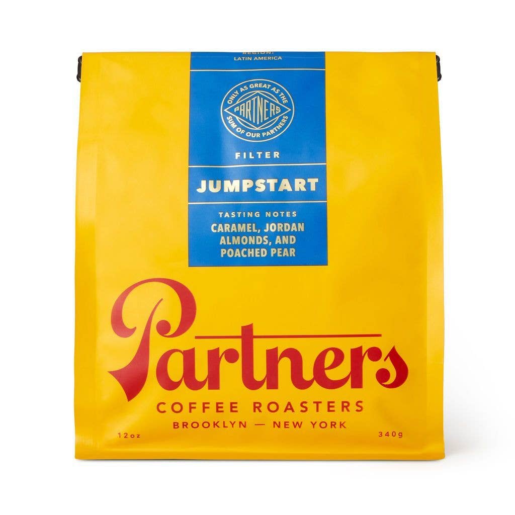 Partners Coffee Roasters - Jumpstart - 12oz - Café en grano entero