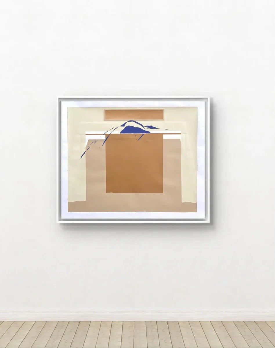 Barbara Beck 1969 Screen Print on Paper