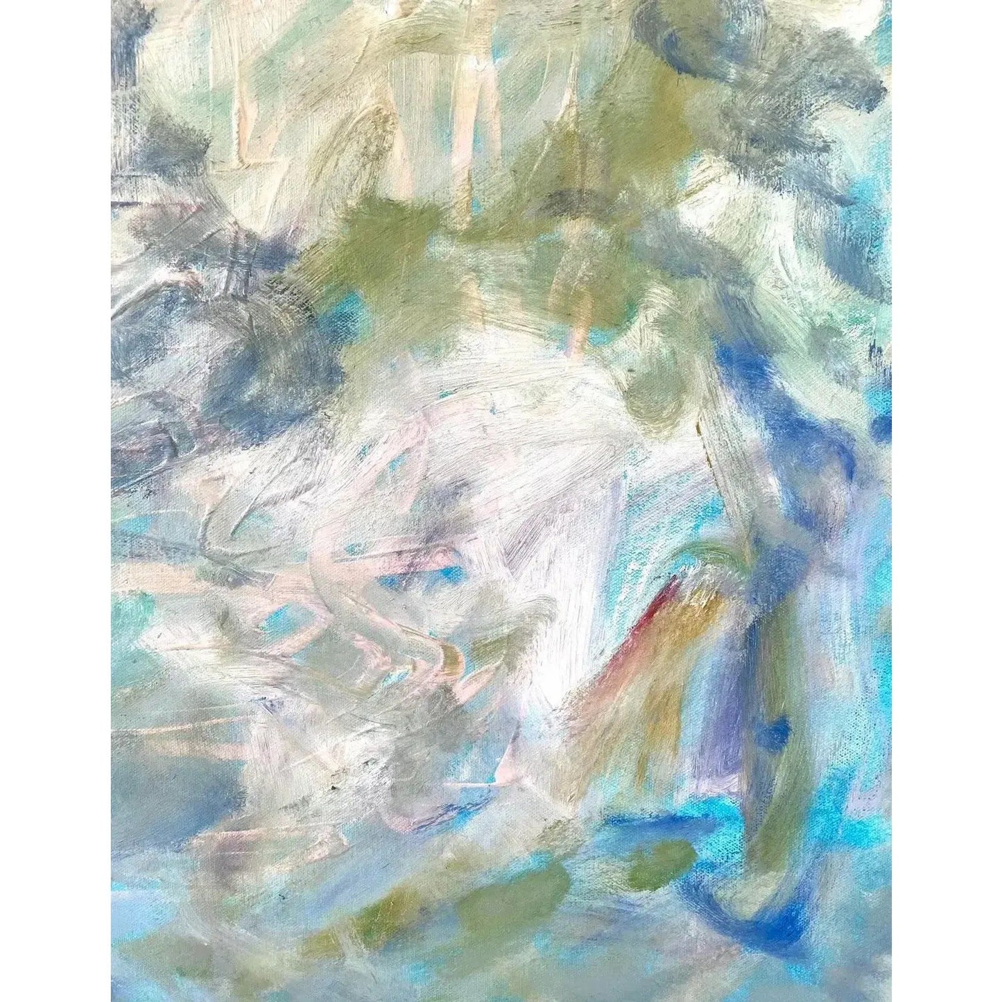 Matthew Izzo Oil Painting on Canvas Titled Hampton Classic