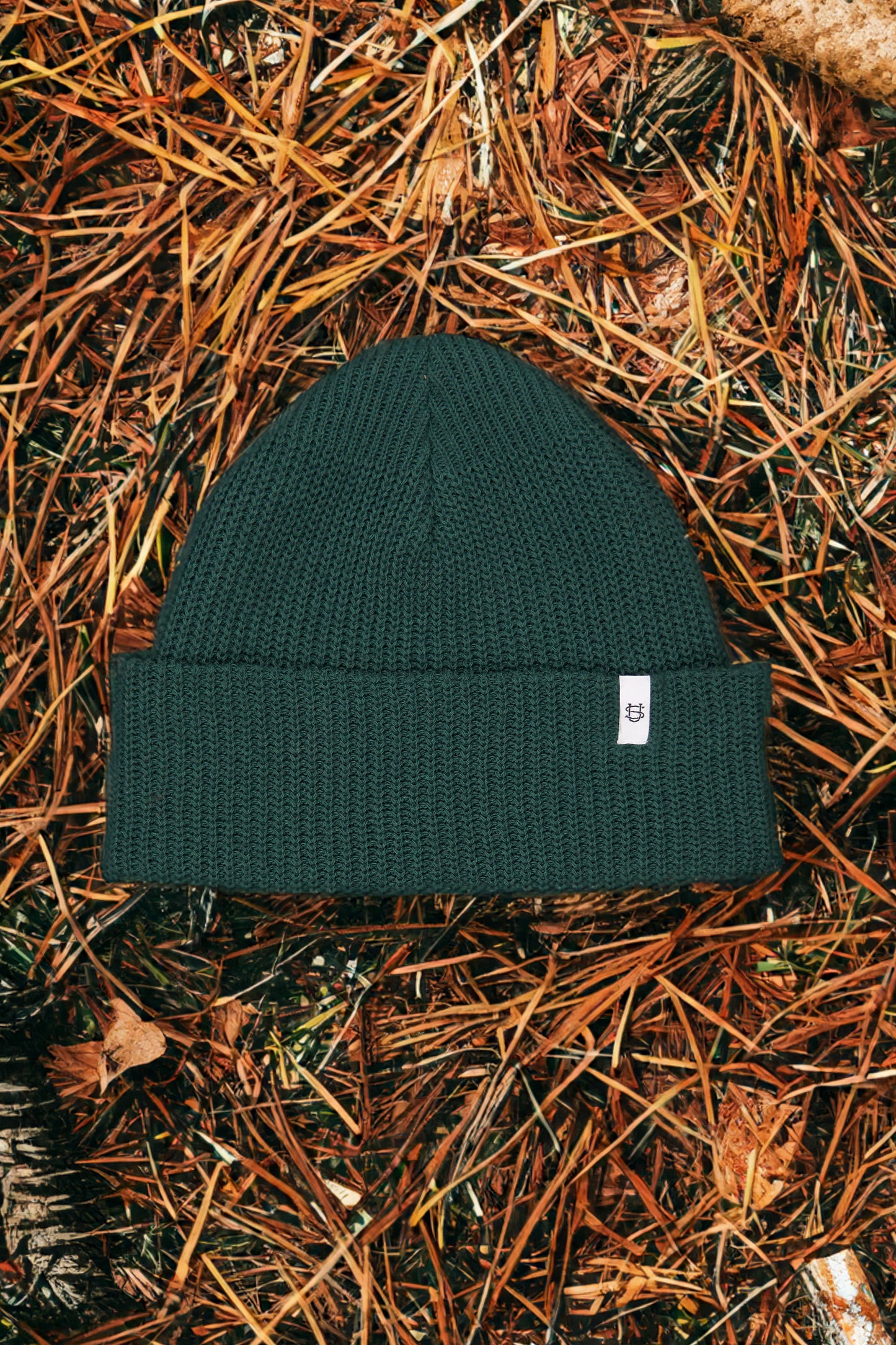 Upstate Stock - Gorro Verde Adirondack de Algodón Reciclado