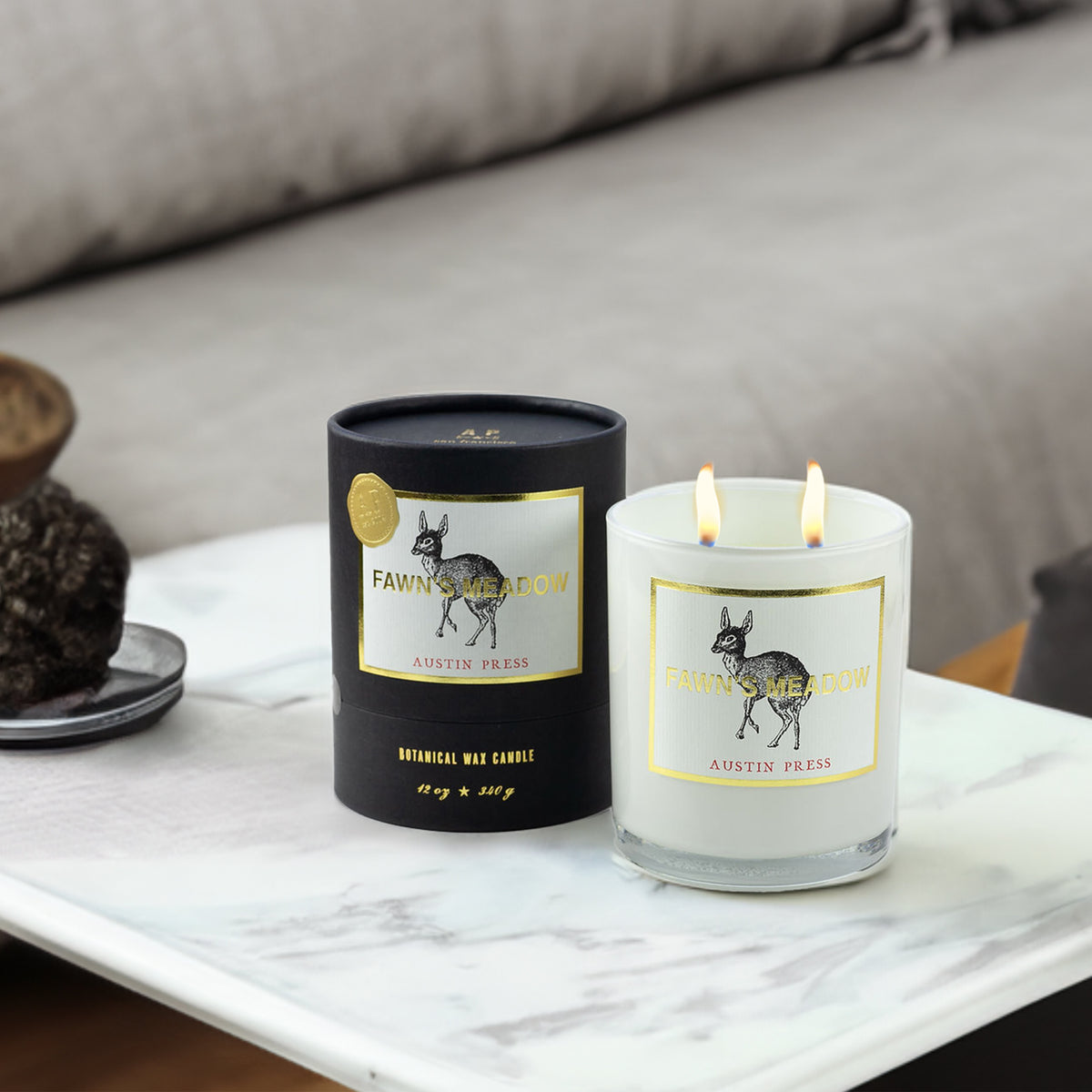 Austin Press - Fawn's Meadow Candle