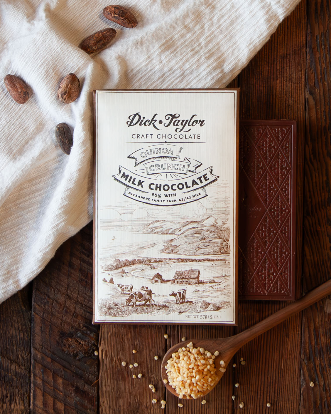 Dick Taylor - Quinoa Crunch Milk Chocolate