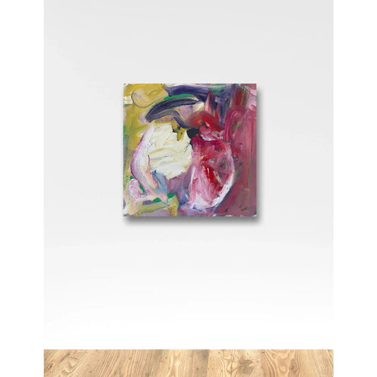 Matthew Izzo Abstract Oil Painting on Canvas, Titled 90s Trance