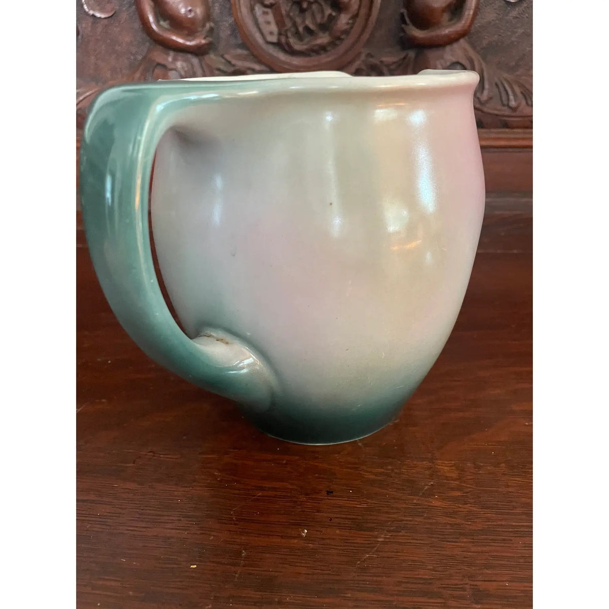 19th Century German Hunt Scene Pitcher by Wittelsbach