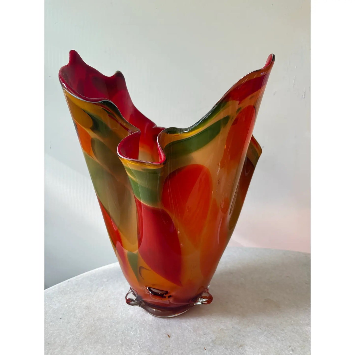 Mid-Century Modern Color, Colorful Murano Art Glass Sculpture